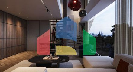 Квартира 1+1 с видом на море в Стамбуле