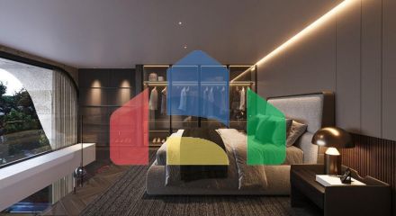 Квартира 1+1 с видом на море в Стамбуле