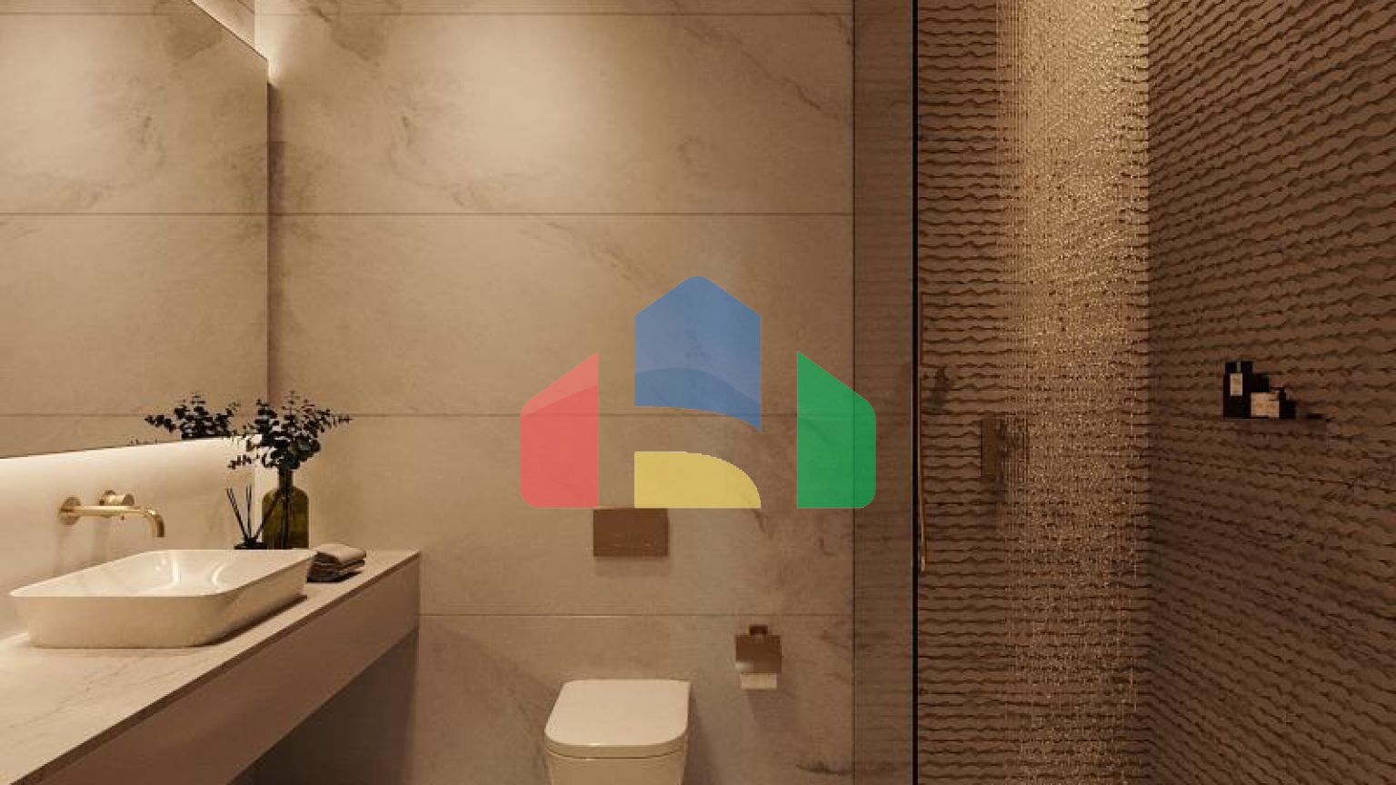 Квартира 1+1 с видом на море в Стамбуле