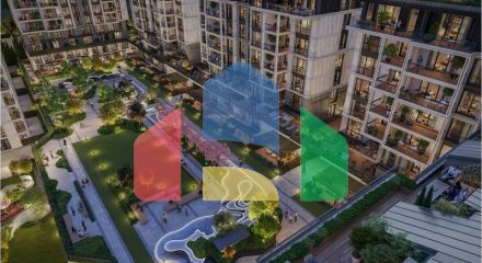 Дюплекс 5+2 с видом на море в Стамбуле