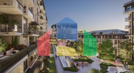 Дюплекс 5+2 с видом на море в Стамбуле