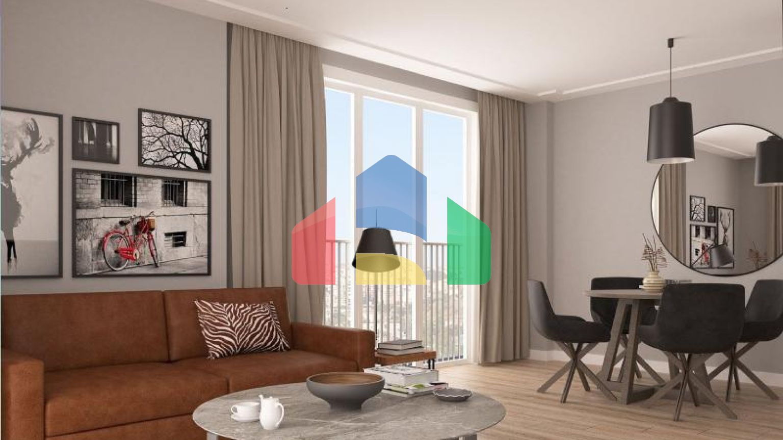 Квартира 1+1 в Стамбуле