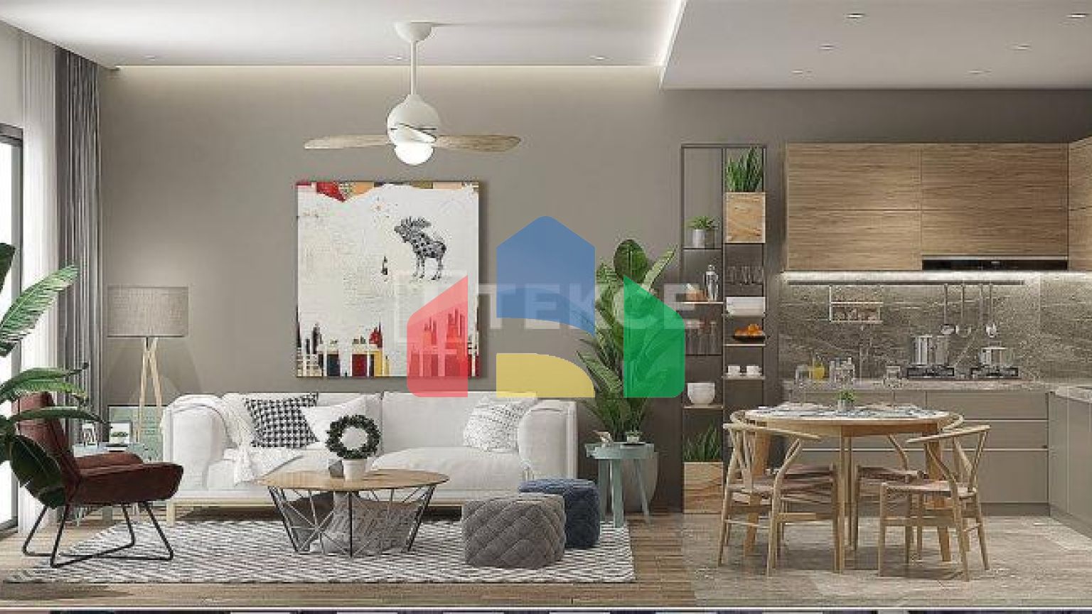 Дюплекс 4+1 в Стамбуле