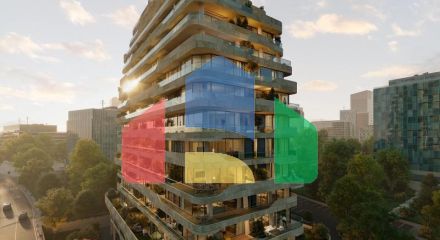 Квартира 2+1 с видом на море в Стамбуле