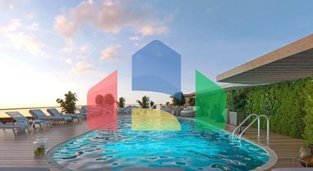 Квартира 2+1 с видом на море в Стамбуле