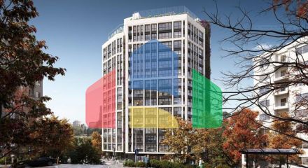 Квартира 3+1 с видом на море в Стамбуле