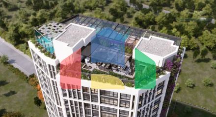 Квартира 3+1 с видом на море в Стамбуле