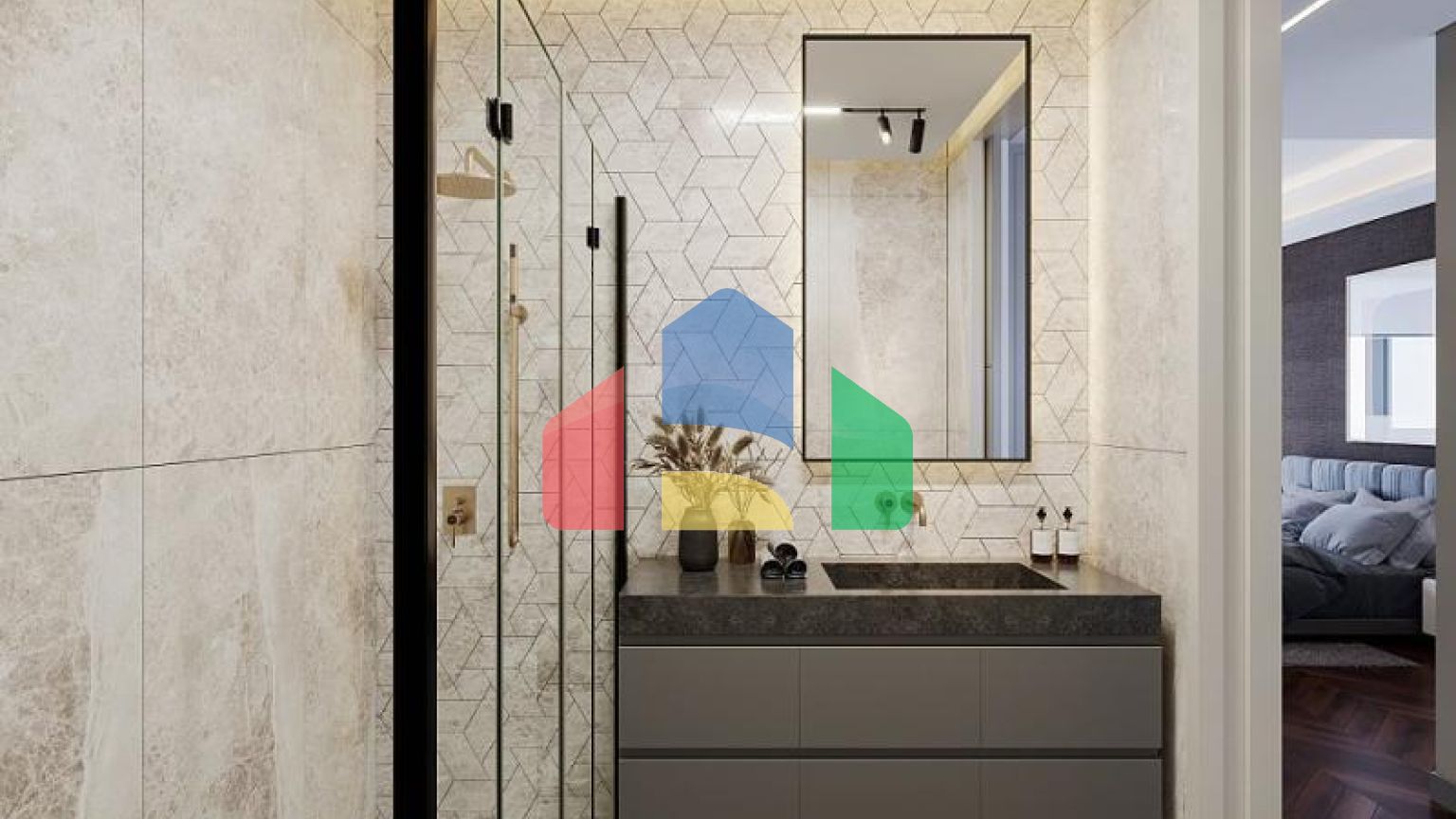 Квартира 3+1 с видом на море в Стамбуле