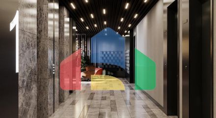 Квартира 2+1 с видом на море в Стамбуле