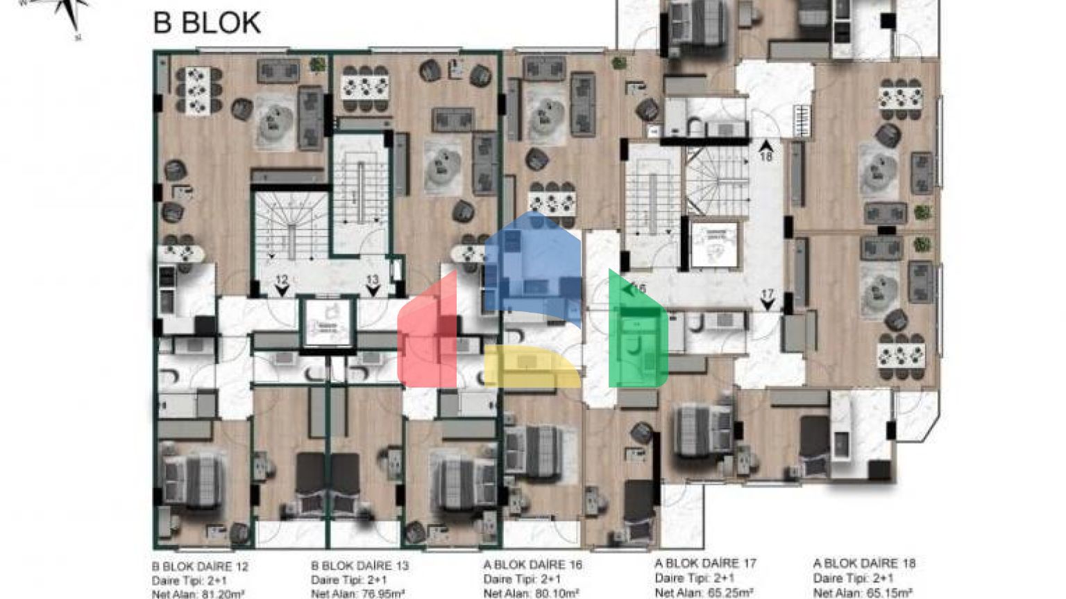 Квартира 4+1 в Стамбуле