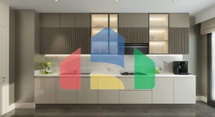 Квартира 4+1 с видом на море в Стамбуле