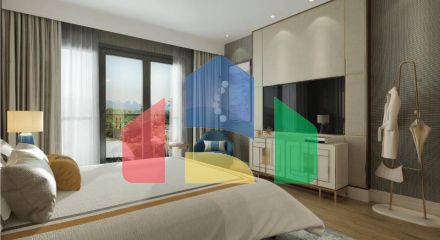 Квартира 4+1 с видом на море в Стамбуле