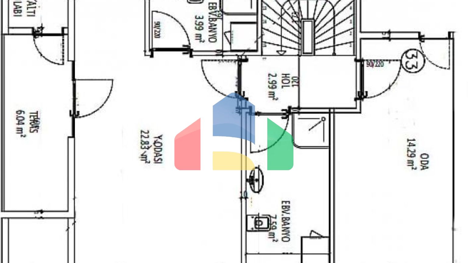 Квартира 2+1 в Стамбуле