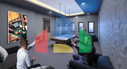 Квартира 1+1 с видом на море в Стамбуле