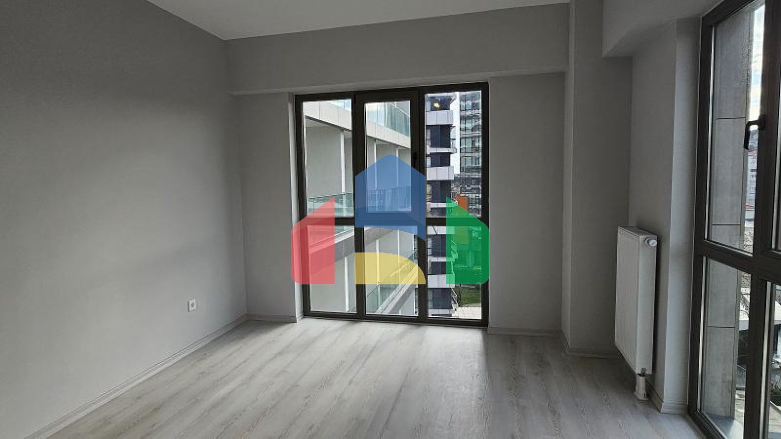 Квартира 1+1 с видом на море в Стамбуле