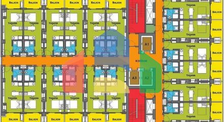 Квартира 1+1 с видом на море в Стамбуле