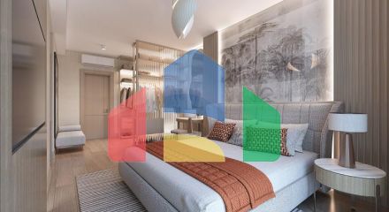 Квартира 2+1 с видом на море в Стамбуле