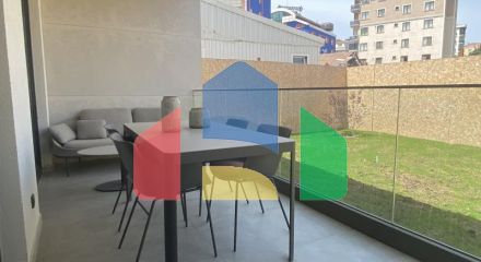 Квартира 1+1 с видом на море в Стамбуле