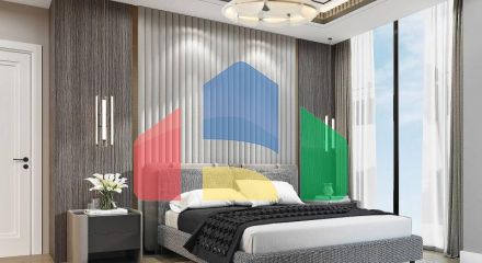 Квартира 4+1 с видом на море в Стамбуле