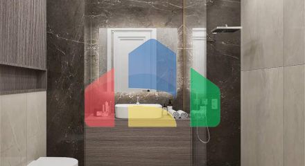 Квартира 4+1 с видом на море в Стамбуле