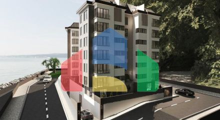 Квартира 2+1 с видом на море в Стамбуле