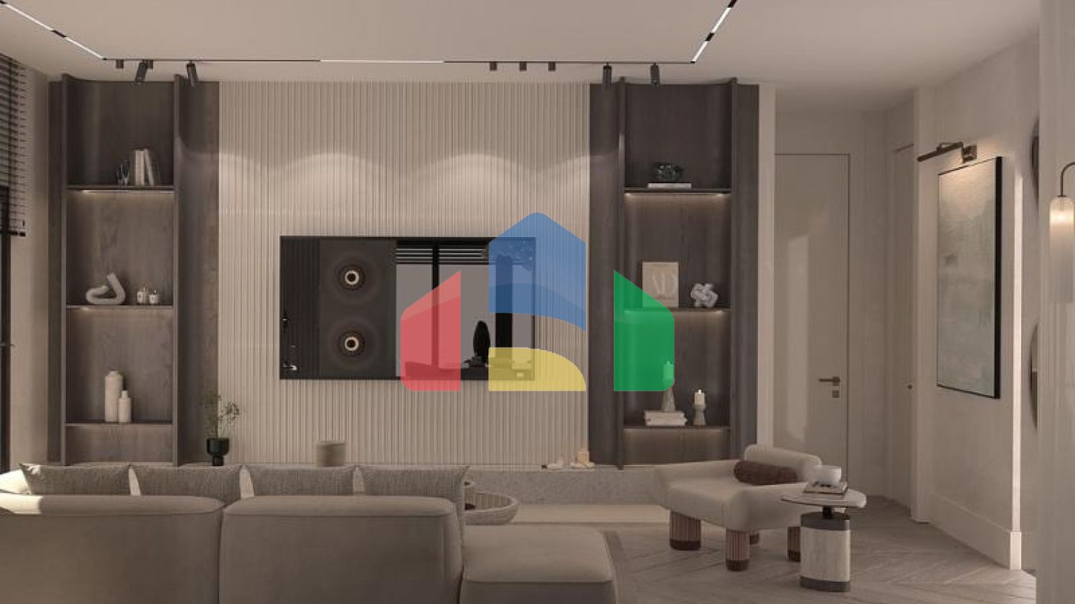 Квартира 2+1 с видом на море в Стамбуле