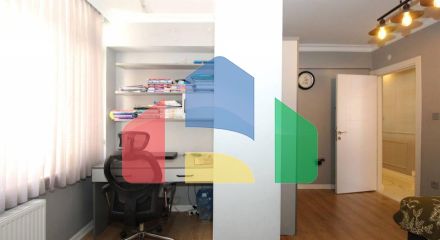 Пентхаус 5+1 с видом на море в Стамбуле