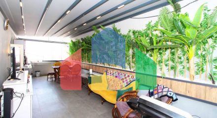 Пентхаус 5+1 с видом на море в Стамбуле