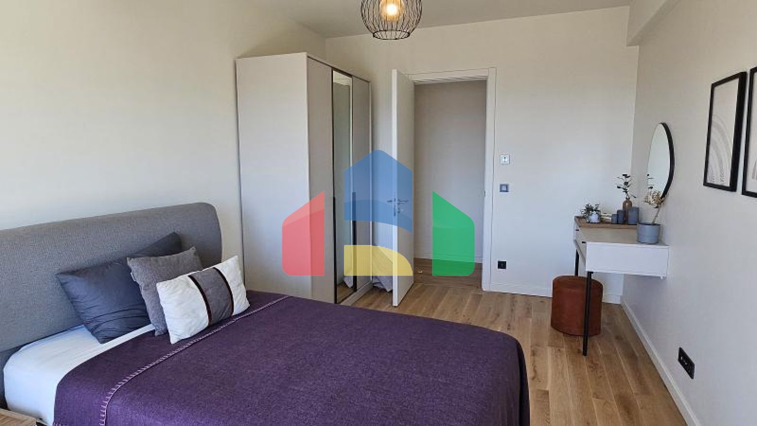 Квартира 1+1 с видом на море в Стамбуле