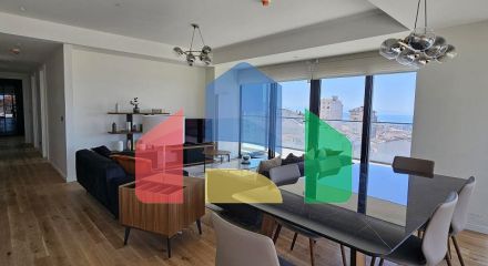 Квартира 3+1 с видом на море в Стамбуле