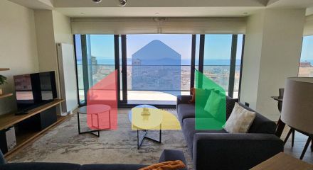 Квартира 3+1 с видом на море в Стамбуле