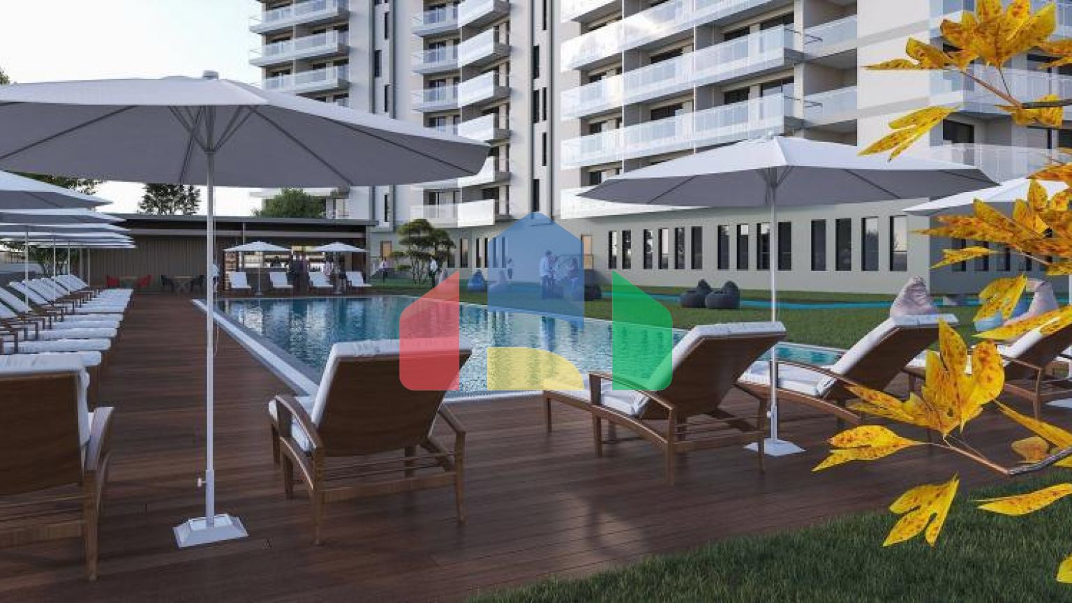 Квартира 0+1 с видом на море в Стамбуле