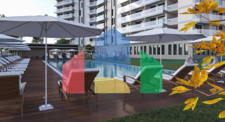 Квартира 0+1 с видом на море в Стамбуле