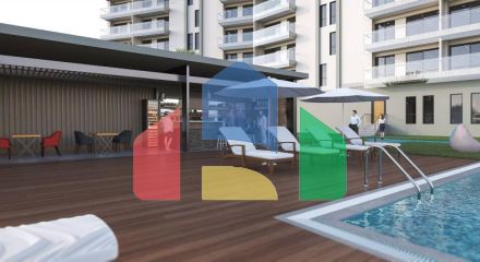 Квартира 0+1 с видом на море в Стамбуле