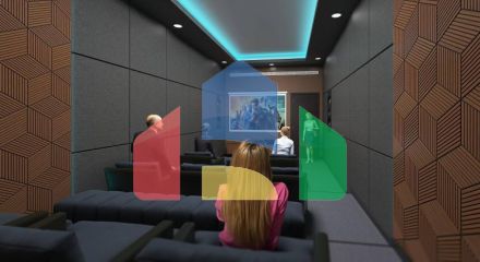 Квартира 0+1 с видом на море в Стамбуле