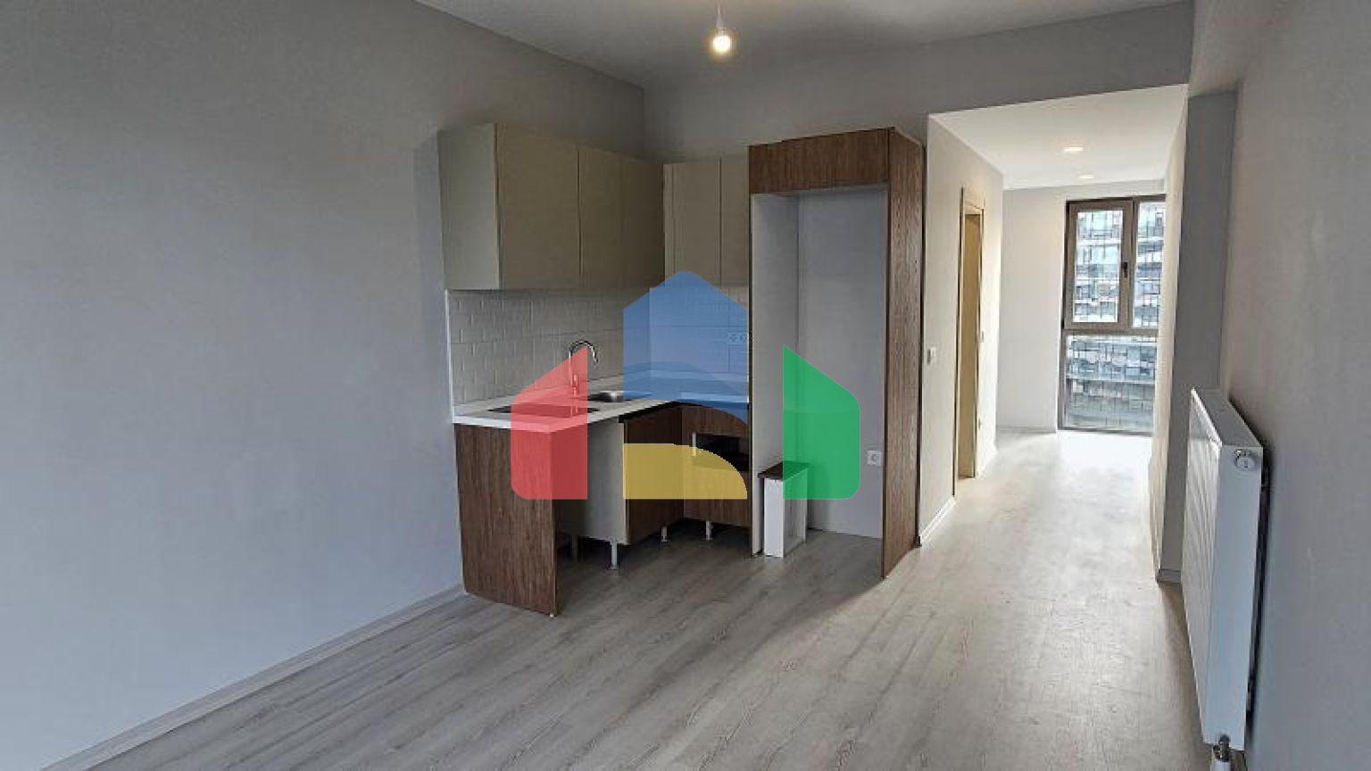 Квартира 0+1 с видом на море в Стамбуле