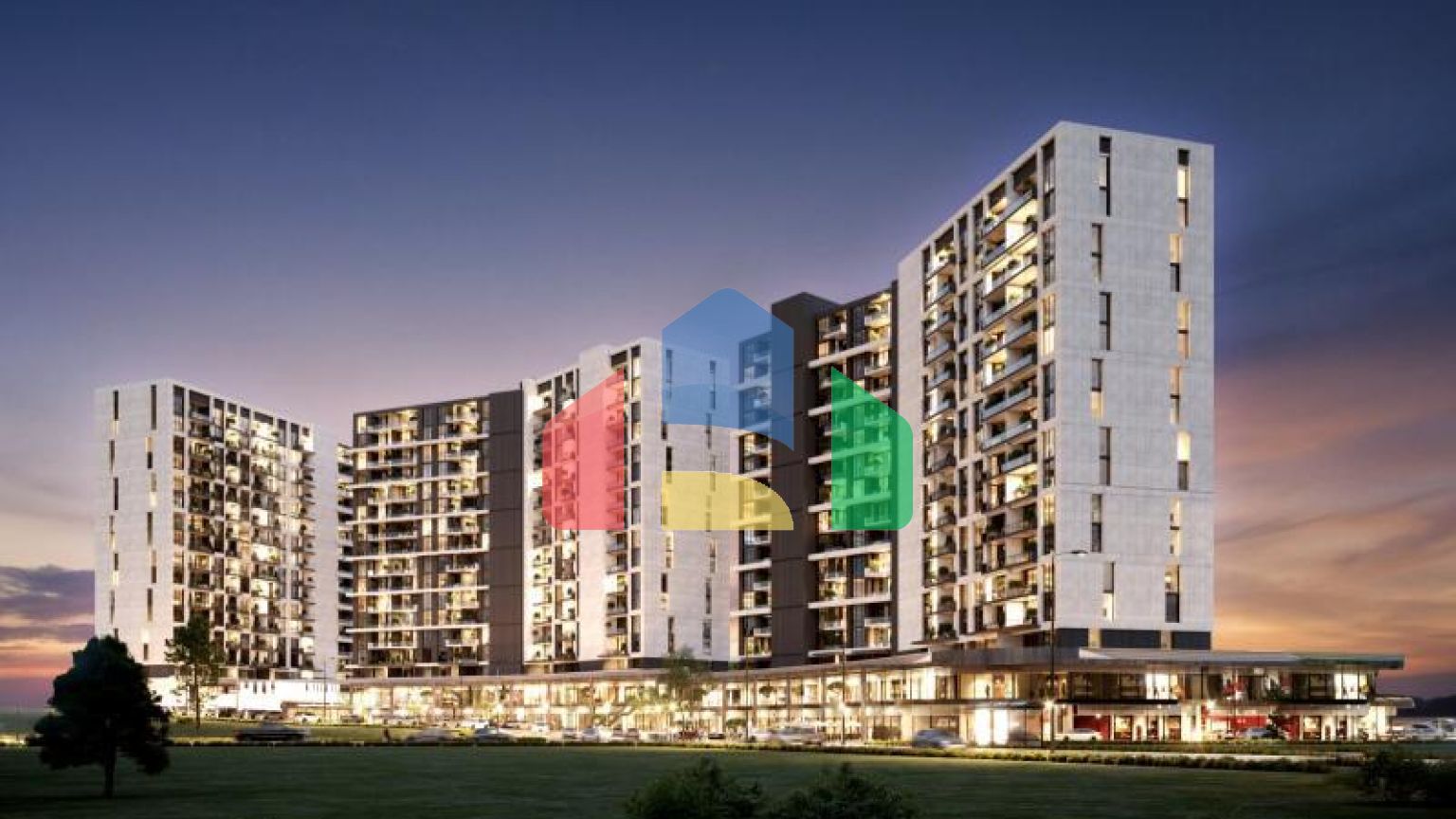 Квартира 2+1 с видом на море в Стамбуле