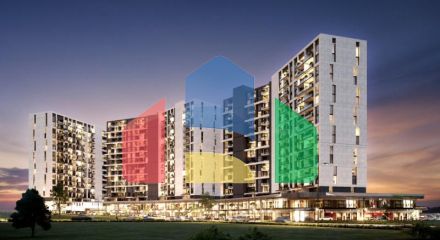 Квартира 2+1 с видом на море в Стамбуле