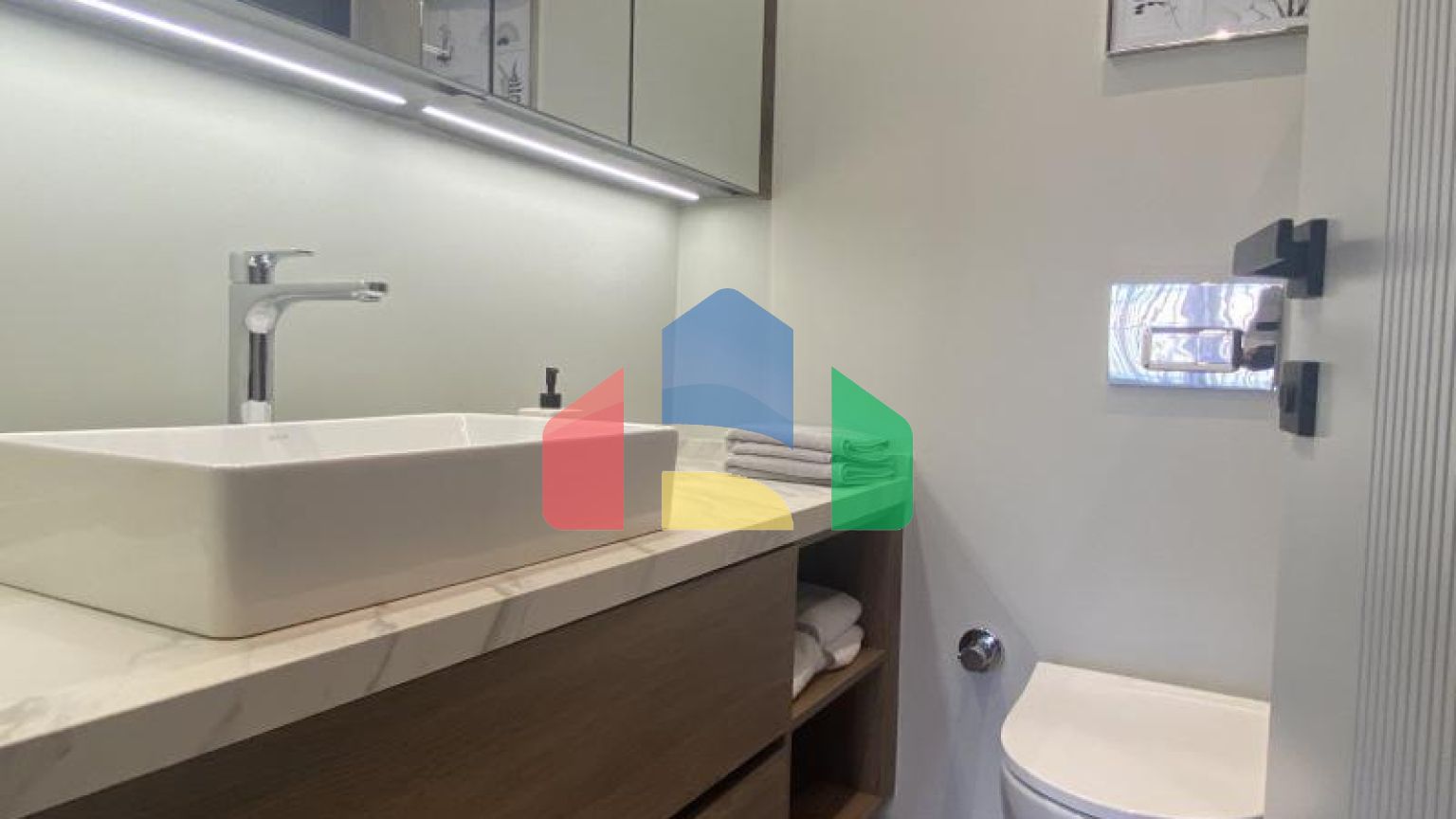 Квартира 2+1 с видом на море в Стамбуле