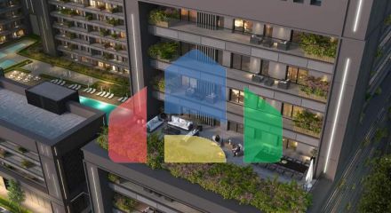 Квартира 2+1 с видом на море в Стамбуле