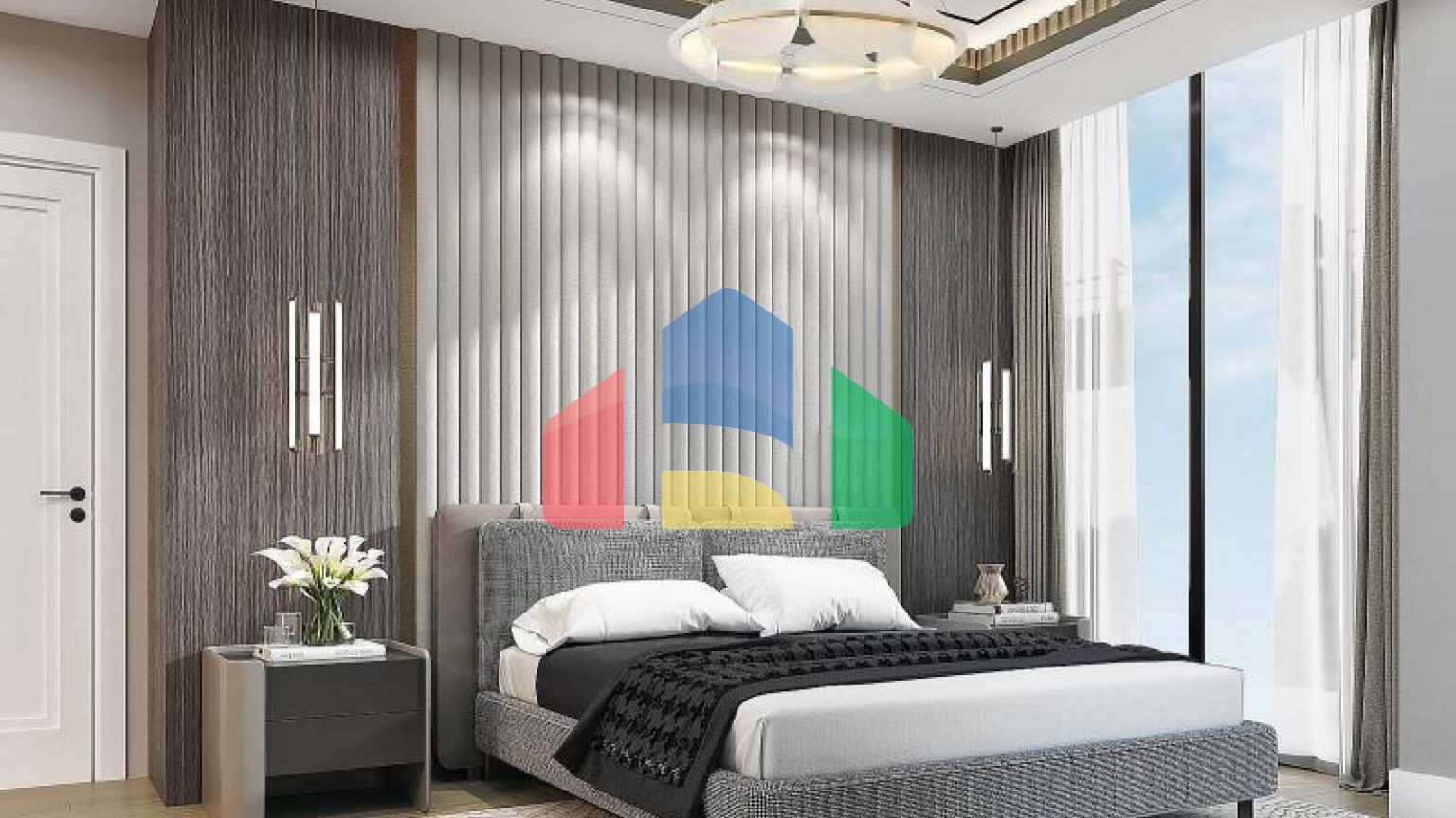 Квартира 2+1 с видом на море в Стамбуле