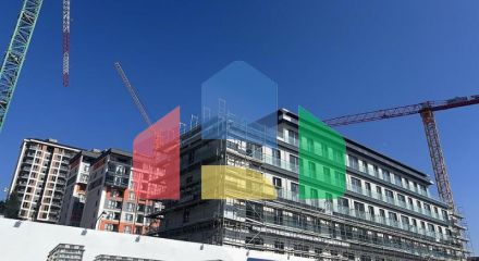 Квартира 2+1 с видом на море в Стамбуле