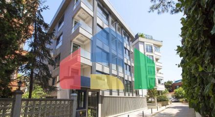 Дюплекс 5+2 с видом на море в Стамбуле