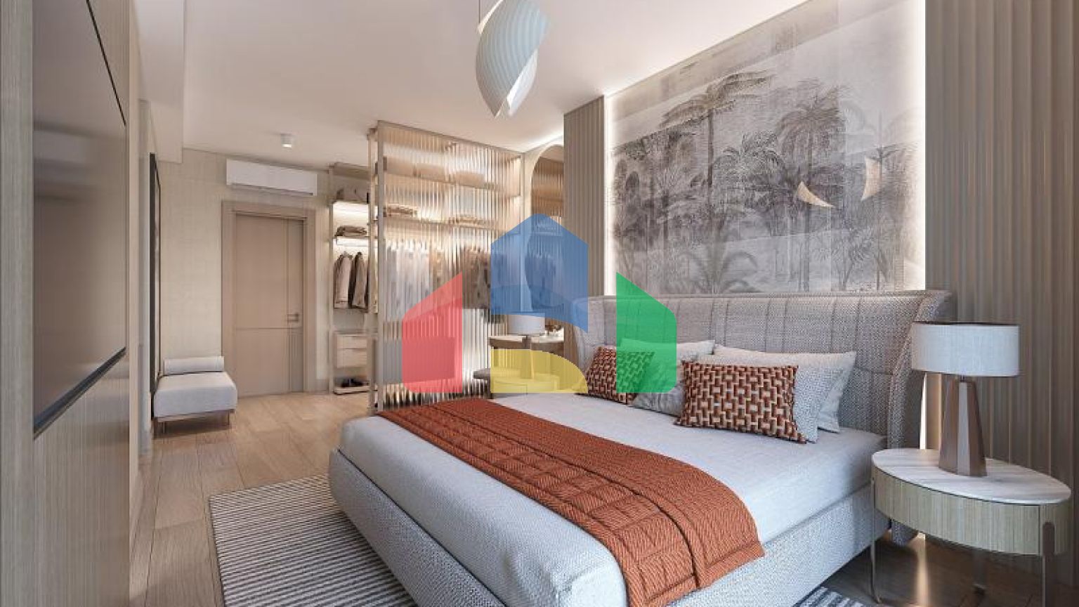 Квартира 3+1 с видом на море в Стамбуле