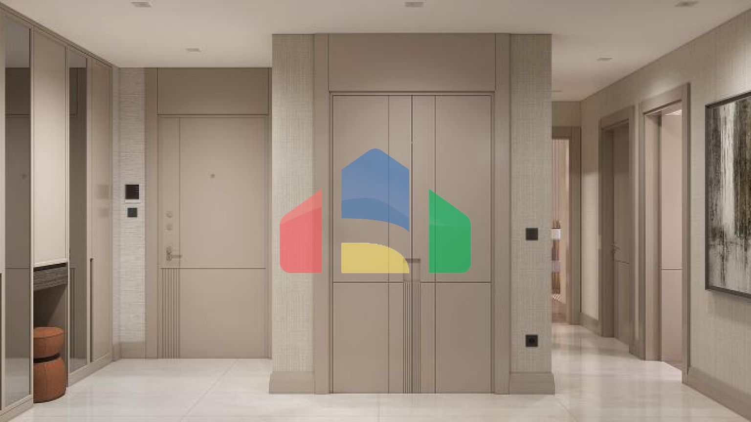 Квартира 3+1 с видом на море в Стамбуле