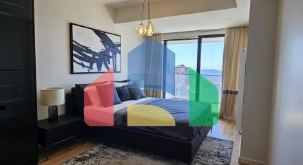 Квартира 2+1 с видом на море в Стамбуле