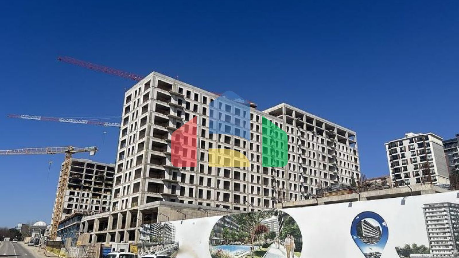 Квартира 3+1 с видом на море в Стамбуле