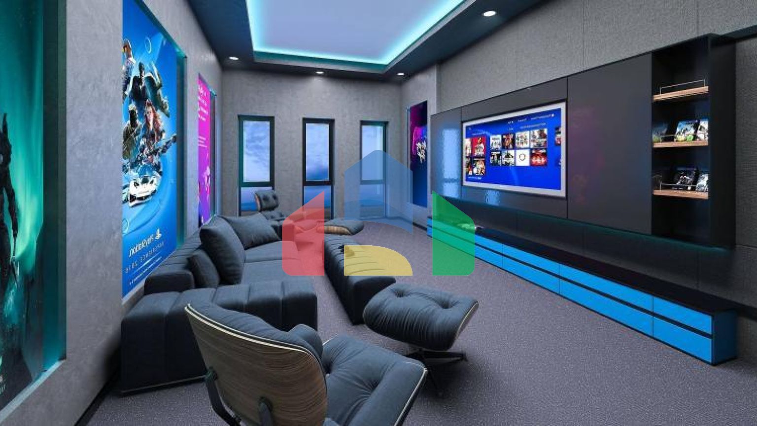 Квартира 2+1 с видом на море в Стамбуле