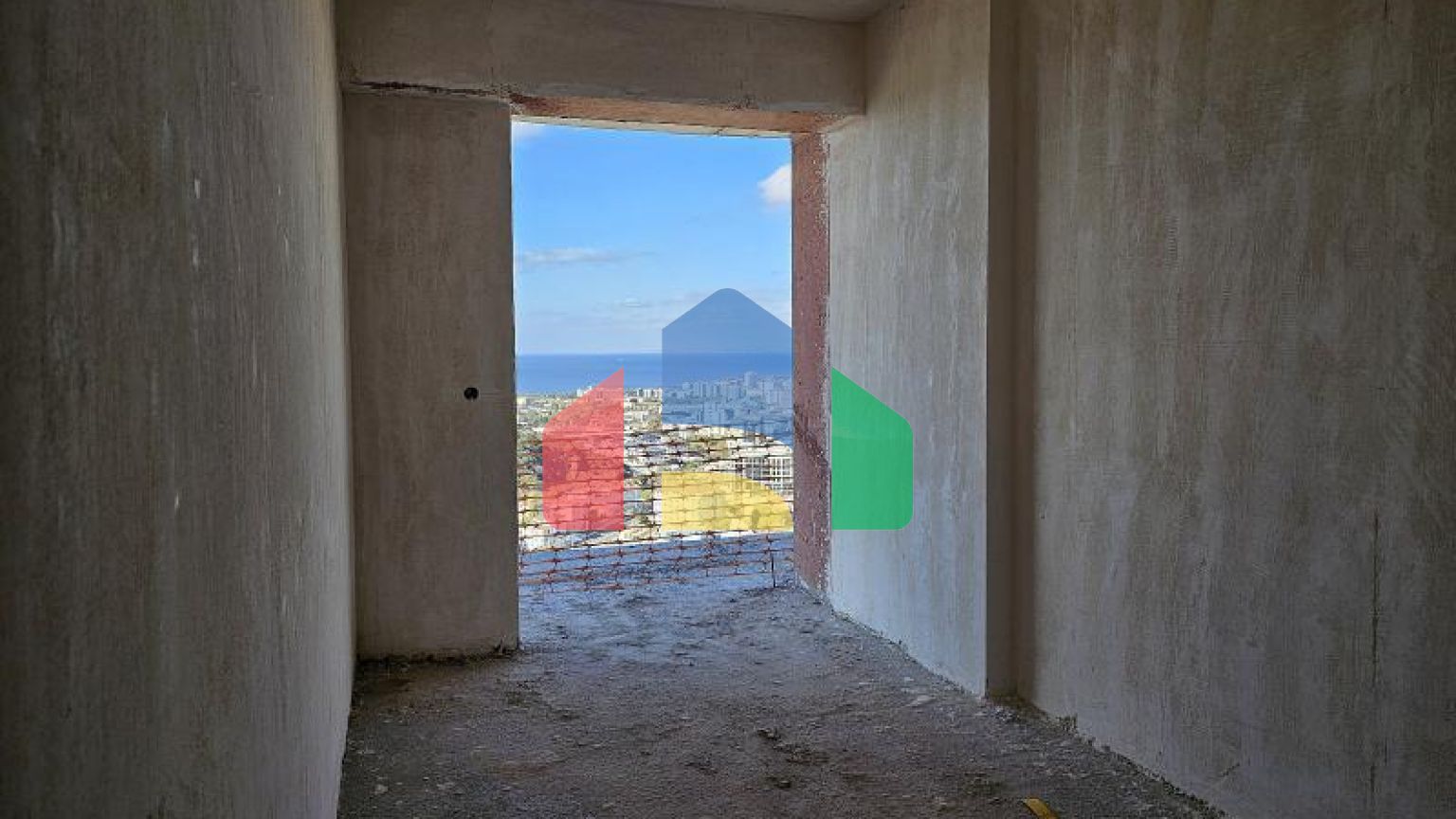 Квартира 2+1 с видом на море в Стамбуле