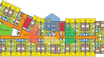 Квартира 2+1 с видом на море в Стамбуле